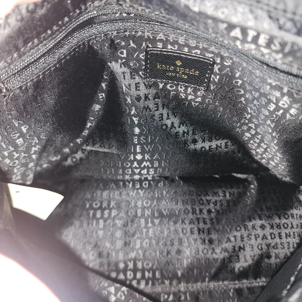 EUC Kate Spade Black Quilted  Two-way Crossbody